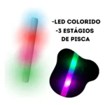 Kit 15 Bastão Led Neon Espuma Formatura Balada Festa