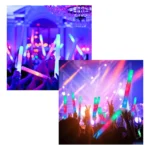 Kit 15 Bastão Led Casamento Balada Neon Pisca Luzes Festas