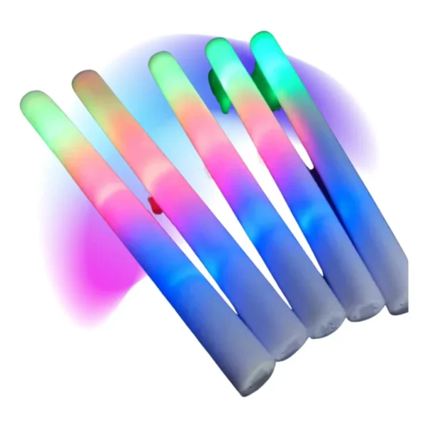 Kit 15 Bastão Led Casamento Balada Neon Pisca Luzes Festas