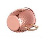 Kit 2 Canecas Moscow Mule Em Cobre Puro Martelada 500 Ml Impermeabilizada