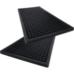 Kit 2 Tapetes Bar Mat 30x10cm Apoio Para Copos Drinks Chopp