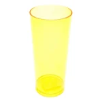 Kit 20 Copos Long Drink Colorido Cristal Acrílico 330 Ml