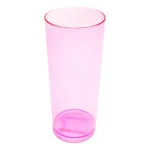 Kit 20 Copos Long Drink Colorido Cristal Acrílico 330 Ml