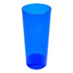 Kit 20 Copos Long Drink Colorido Cristal Acrílico 330 Ml