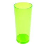 Kit 20 Copos Long Drink Colorido Cristal Acrílico 330 Ml