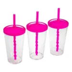 Kit 20 Copos Twister 500ml - Pink Festas E Decoração