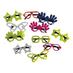 Kit 20 Óculos Neon Divertidos Sortido Neon Óculos Para Festa