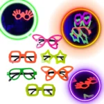 Kit 20 Óculos Neon Divertidos Sortido Neon Óculos Para Festa