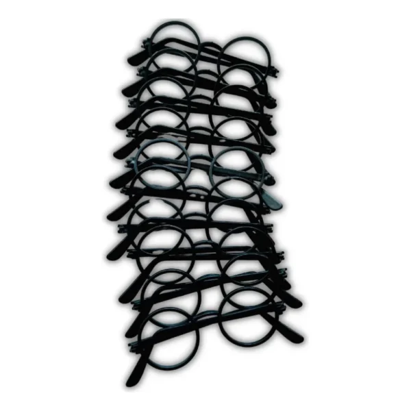 Kit 20 Óculos Preto Harry Potter/john Lennon/mirabel Festa