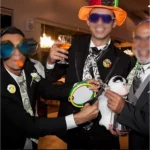 200 Adesivos Hora Da Gravata Divertido 5x5cm