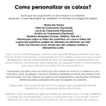 24 Caixas Convite Padrinhos Casamento Com Manual Lembrança