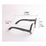 3 Óculos Nerd Geek Fundo De Garrafa Fantasia Festa Minions