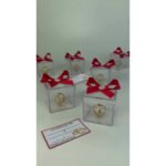 Kit 30 Caixinhas Com Alianças Lembrancinha Casamento Noivado