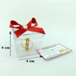 Kit 30 Caixinhas Com Alianças Lembrancinha Casamento Noivado