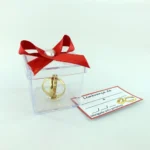 Kit 30 Caixinhas Com Alianças Lembrancinha Casamento Noivado