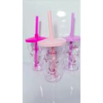 30 Copos Twister Shake 400ml Personalizado C/tampa E Canudo