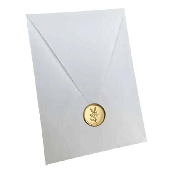 Kit 30 Envelopes Bico + Lacres De Cera Padrão + Tag