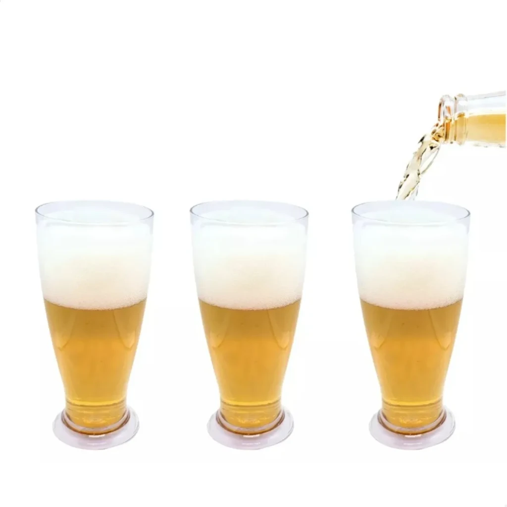 Kit 40 Copo Tulipa P/ Chopp Cerveja Acrílico 220 Ml Promoção Kit 40 Copo Tulipa P/ Chopp Cerveja Acrílico 220 Ml Promoção