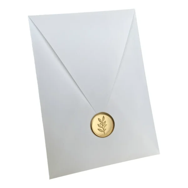 Kit 40 Envelopes Bico + Lacres De Cera Padrão