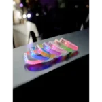 Kit 40 Pulseiras De Led Luz Pisca Colorida Festa Neon Balada