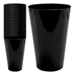 Kit 50 Copos Acrílico 300ml Lavável Descartável Colorido