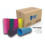 Kit 50 Copos Long Drink 350ml Acrílico