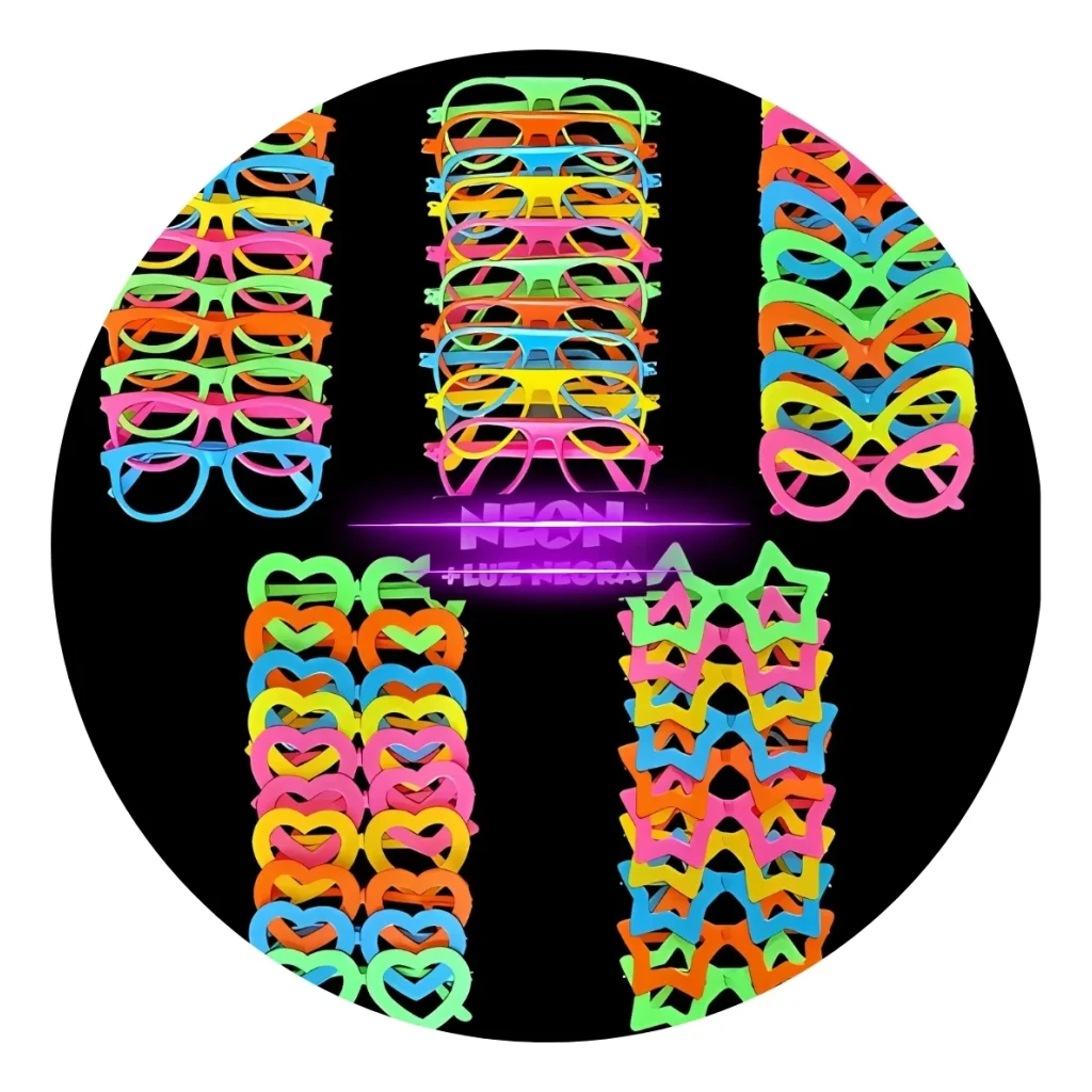 Kit Óculos Coloridos 50un Divertido Festa Balada Sortidos Kit Óculos Coloridos 50un Divertido Festa Balada Sortidos