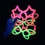 Kit 50 Óculos Neon Luz Negra Balada Sortidos Divertido Festa