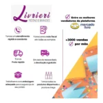 Kit 50 Pote Para Brigadeiro C/ Colher 40ml Papinha Lembrança