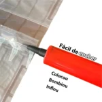 50x Protetor Inflável Para Transporte Vinho Cerveja Whisky