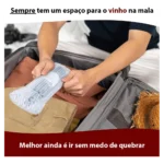 50x Protetor Inflável Para Transporte Vinho Cerveja Whisky