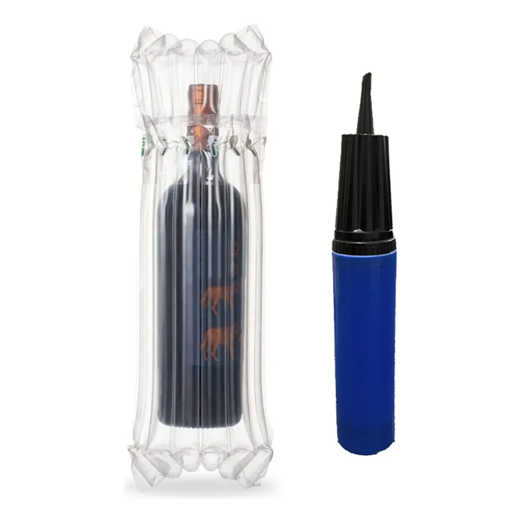 50x Protetor Inflável Para Transporte Vinho Cerveja Whisky 50x Protetor Inflável Para Transporte Vinho Cerveja Whisky
