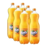 Kit 6 Refrigerante Fanta Laranja Garrafa 2 Litros