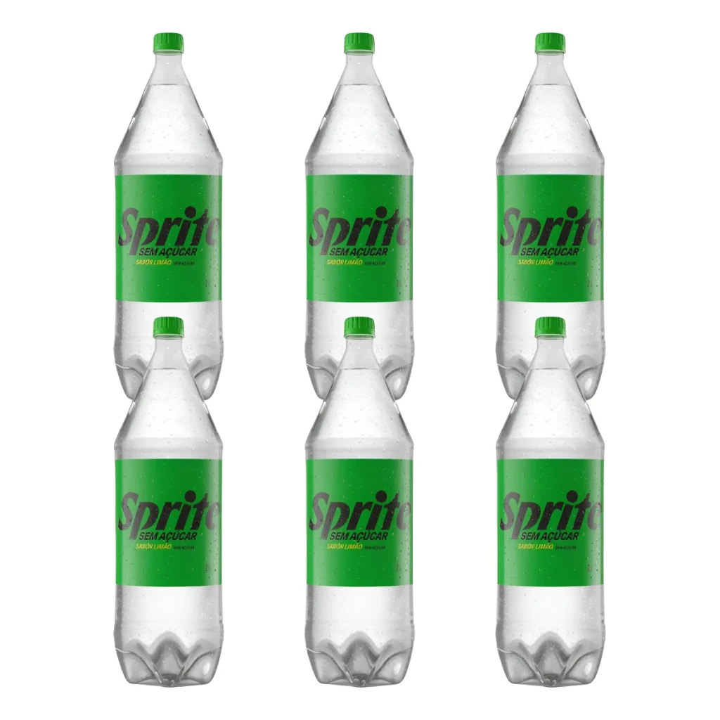Kit 6 Refrigerante Sprite Zero Diet 2 Litros Kit 6 Refrigerante Sprite Zero Diet 2 Litros