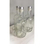 6 Garrafas De Vidro 750ml Kaleido Licor + Rolha T E Lacre