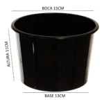Kit 20 Copos Twister 500ml + 20 Baldes Pipoca 1,5l - Cinema Cor Preto