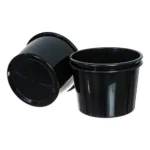 Kit 20 Copos Twister 500ml + 20 Baldes Pipoca 1,5l - Cinema Cor Preto