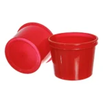 Kit 20 Copos Twister 500ml + 20 Baldes Pipoca 1,5l - Cinema Cor Vermelho