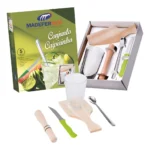 Conjunto Caipirinha Completo Kit 5 Peças Madefer Cor Marrom