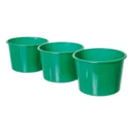 Kit 20 Copos Twister 500ml + 20 Baldes Pipoca 1,5l - Cinema Cor Verde bandeira