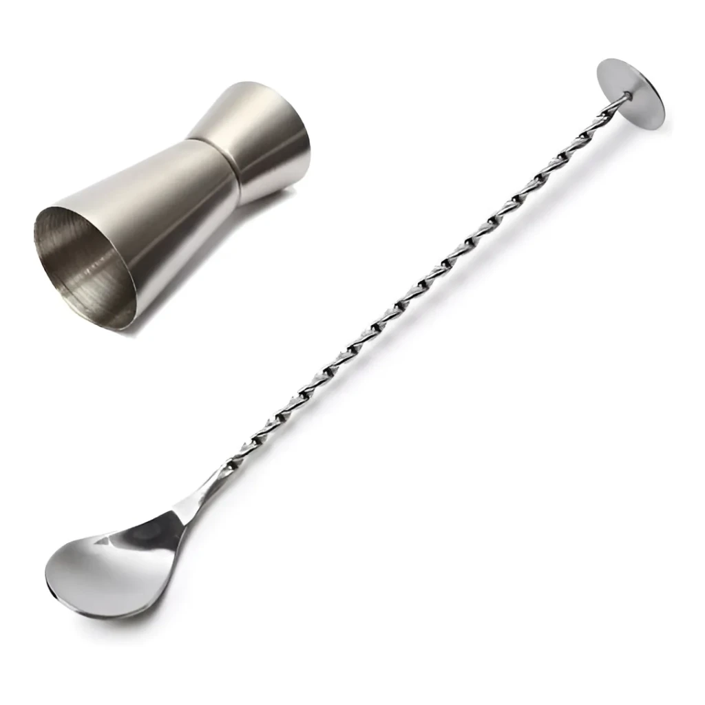 Kit Colher Bailarina Dosador Duplo P/ Bar Gin Whisky Drinks Kit Colher Bailarina Dosador Duplo P/ Bar Gin Whisky Drinks
