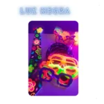 Kit Balada 130 Pçs Festa Neon Pulseira Óculos Tiara Gravata