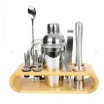 Kit Caipirinha Barman Coqueteleira Profissional Inox Drinks
