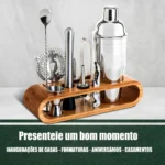 Kit Coqueteleira Inox Utensilios Barman Bar Para Caipirinha