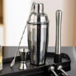 Conjunto De 6 Coqueteleiras Boston Profissionais, 750 Ml