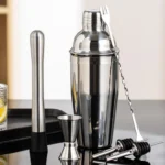 Conjunto De 6 Coqueteleiras Boston Profissionais, 750 Ml