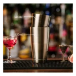 Coqueteleira Boston Bar Drinks Kit Barman Profissional