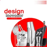 Coqueteleira Boston Bar Drinks Kit Barman Profissional