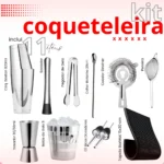 Coqueteleira Boston Bar Drinks Kit Barman Profissional