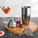 Kit Caipirinha Profissional 23 Peças Inox Coqueteleira 750ml